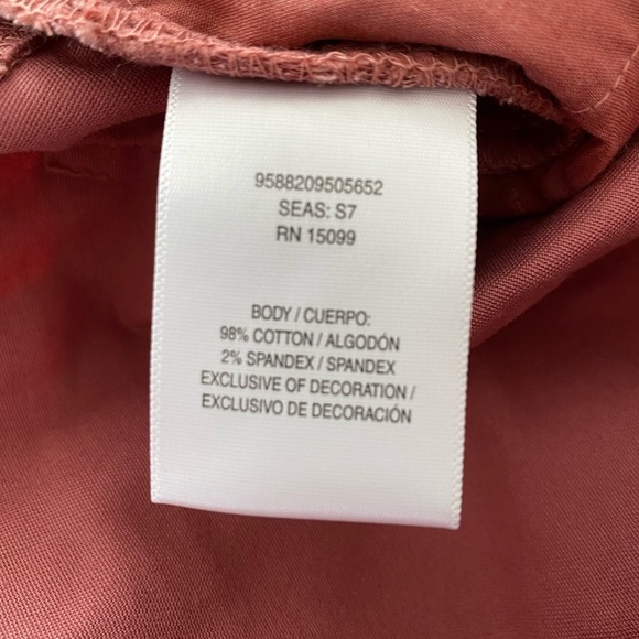 NWT Bongo Shorts Size 11, Cuffed Twill Shorts, Withered Rose Color - Picture 5 of 8